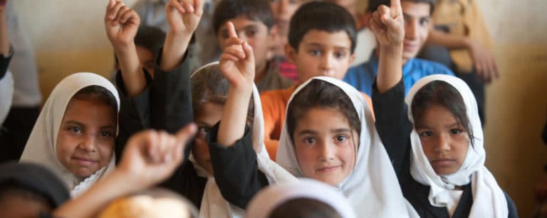 Middle School girl in Parvan