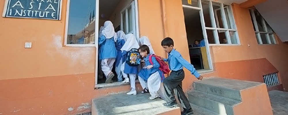 Kids entering school