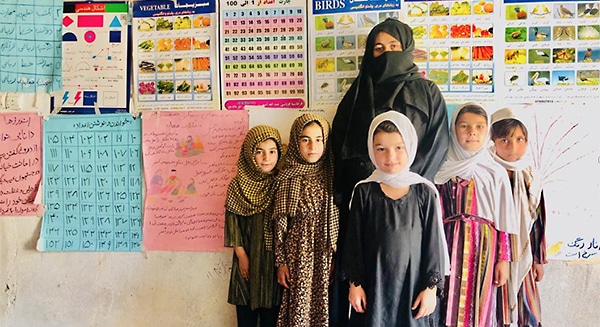 Teacher in Afghanistan