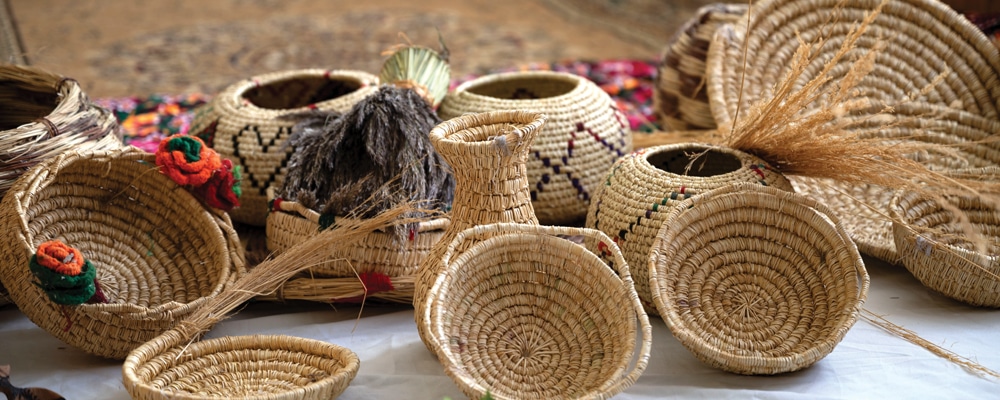 Basket from Tajikistan