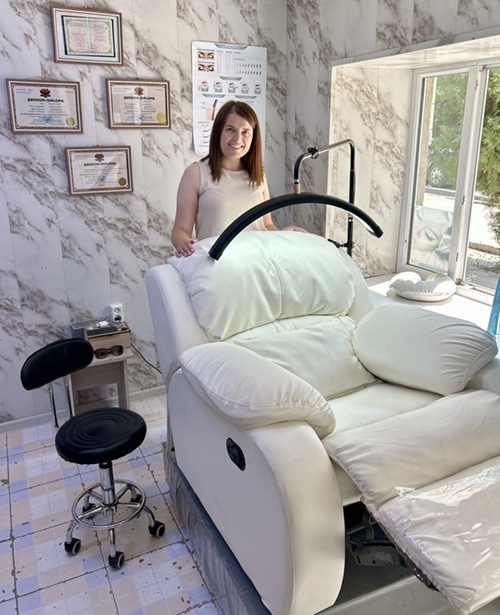 Beauty Salon in Tajikistan