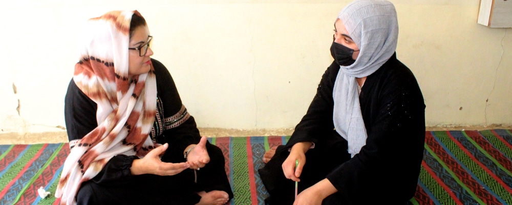 Madina student in Kabul