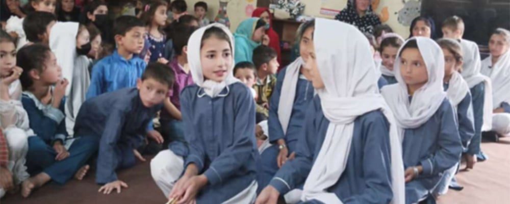 Classroom in Pakistan