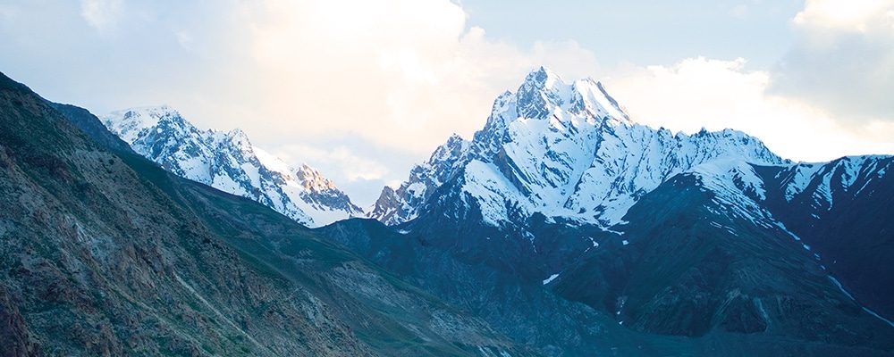 Mountain range in Tajikistan